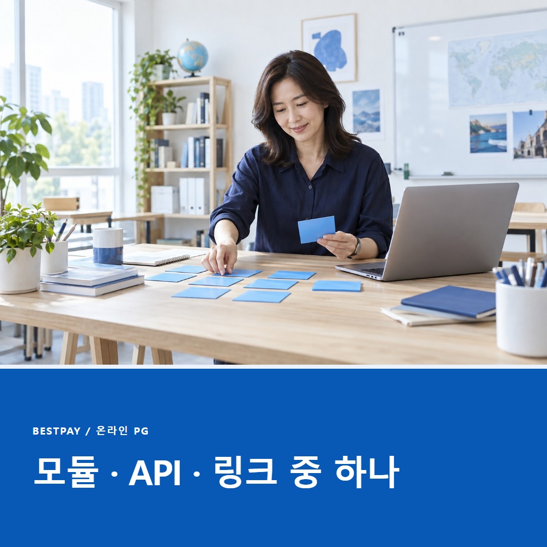 온라인 PG 연동 방식