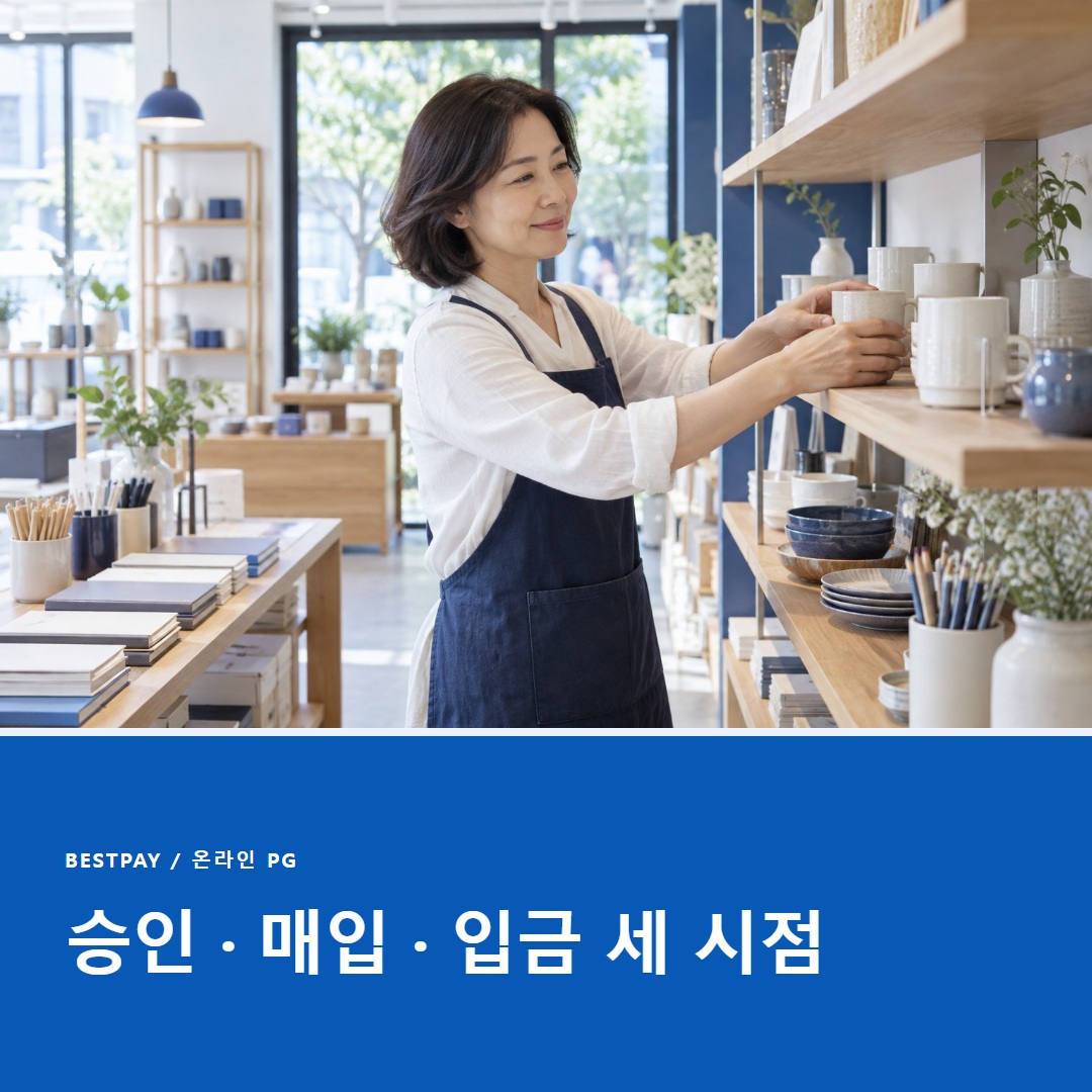 온라인 PG 정산 흐름
